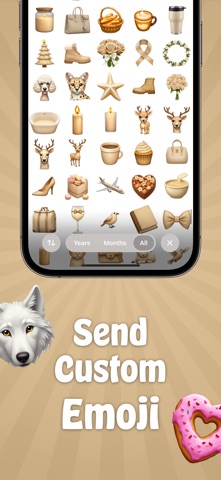 Custom Emoji AI Emoji Keyboard screenshot
