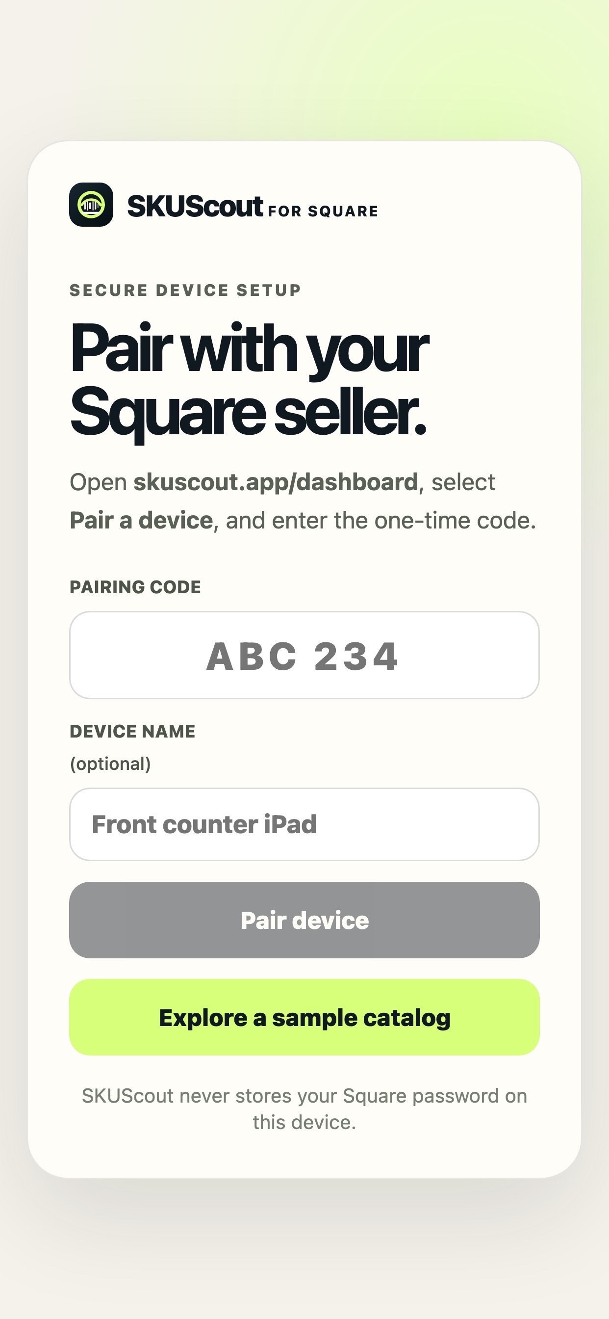 Screenshot 2 of SKUScout