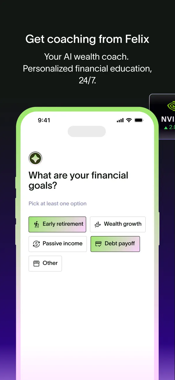 Richify AI Financial Wellbeing Screenshot 2