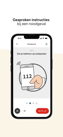 EHBO-app - Rode Kruis screenshot