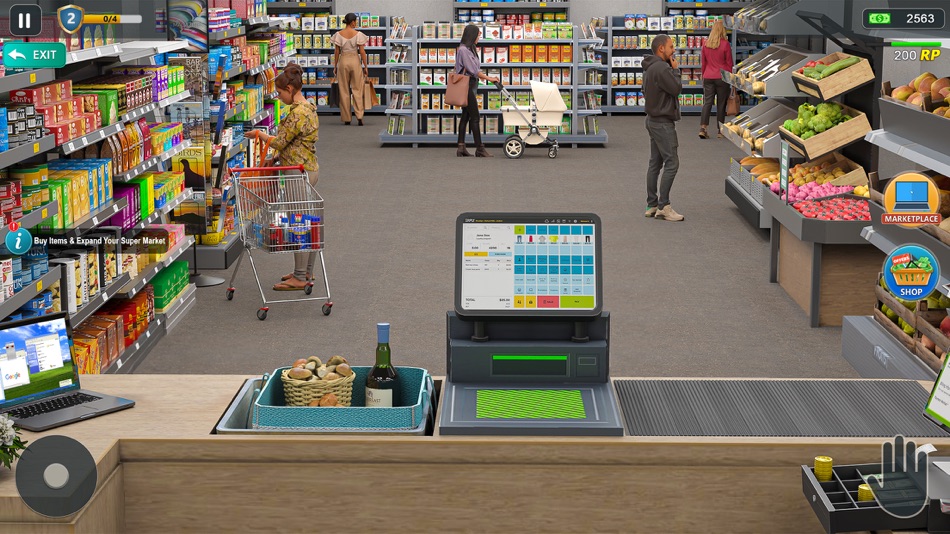 #1. Supermarket Grocery Store Game (iOS) 由: Nabeel Munawar Mughal