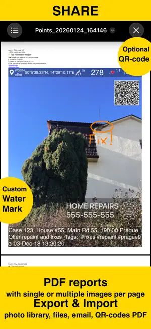GPS Camera 55. Field Survey screenshot 3