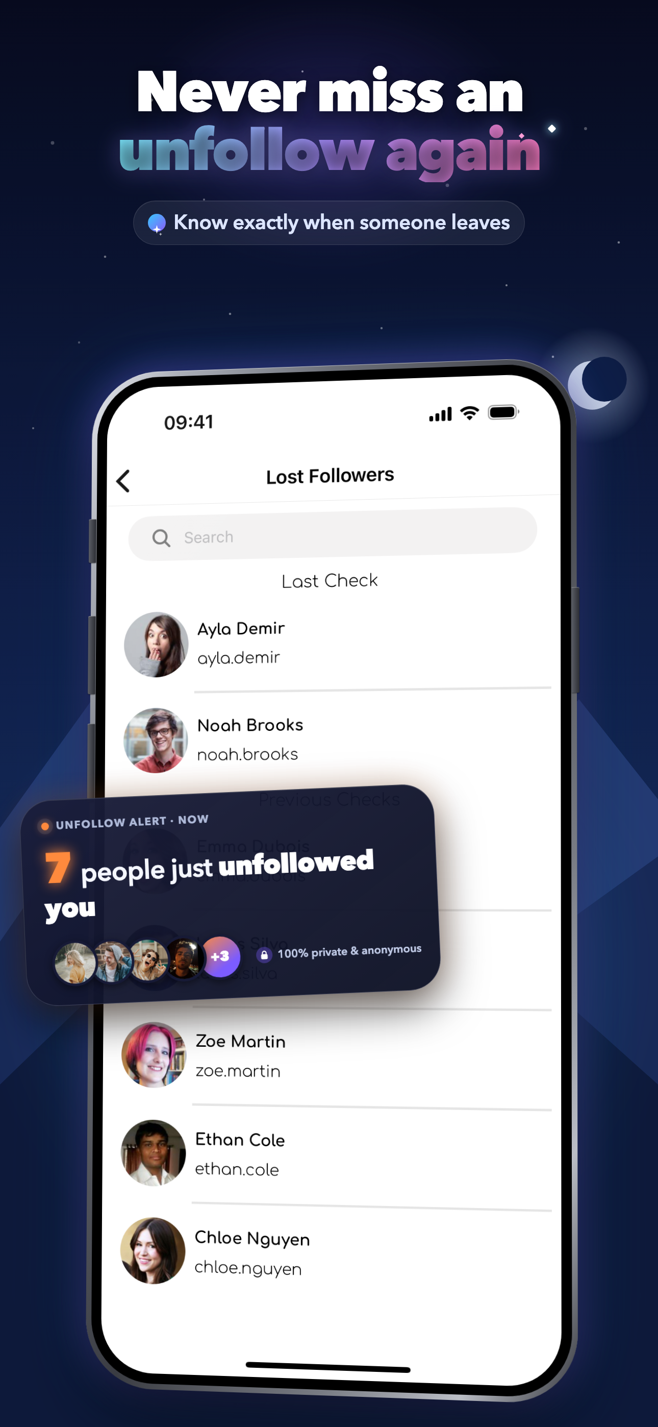 StalkTime - Followers Reports