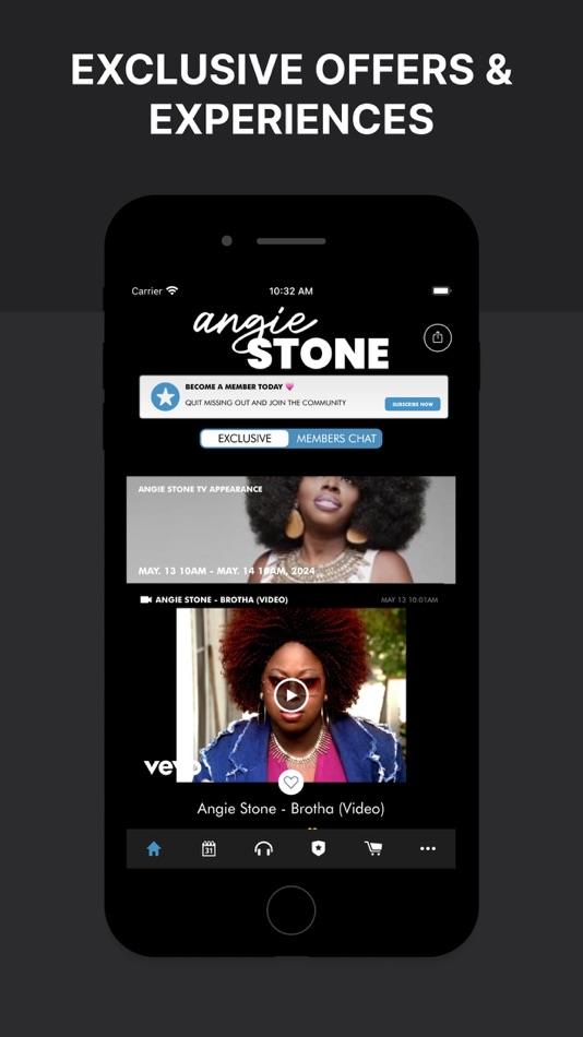 #2. Angie Stone - Official App (iOS) 由: MySeat.com Media Inc.