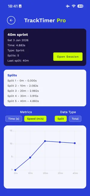 TrackTimer screenshot 3
