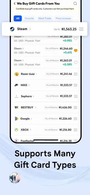 CardSale - We buy gift cards screenshot 4