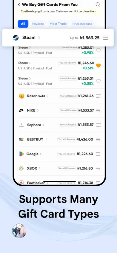 CardSale - We buy gift cards screenshot 4