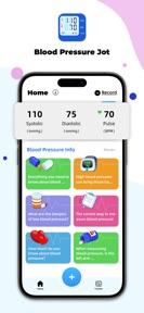 Blood Pressure Jot: Tracker screenshot