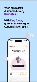 King Focus: Train Attention screenshot