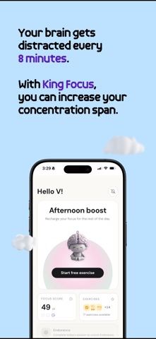 King Focus: Train Attention screenshot