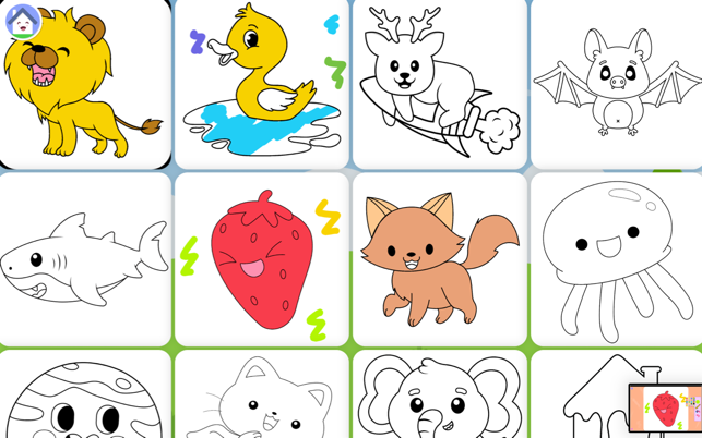 Relax & Draw: Coloring Book Screenshot
