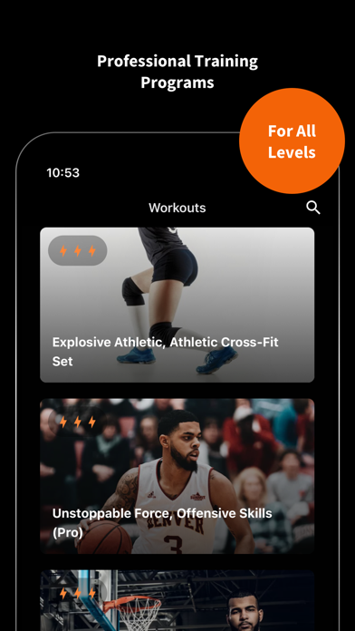 SpotBasket Basketball Training Screenshot