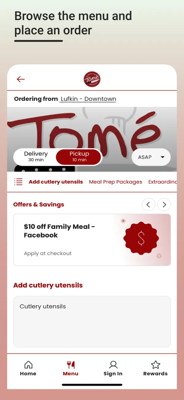 #2. Tomé (iOS) 由: Tome Express, LLC