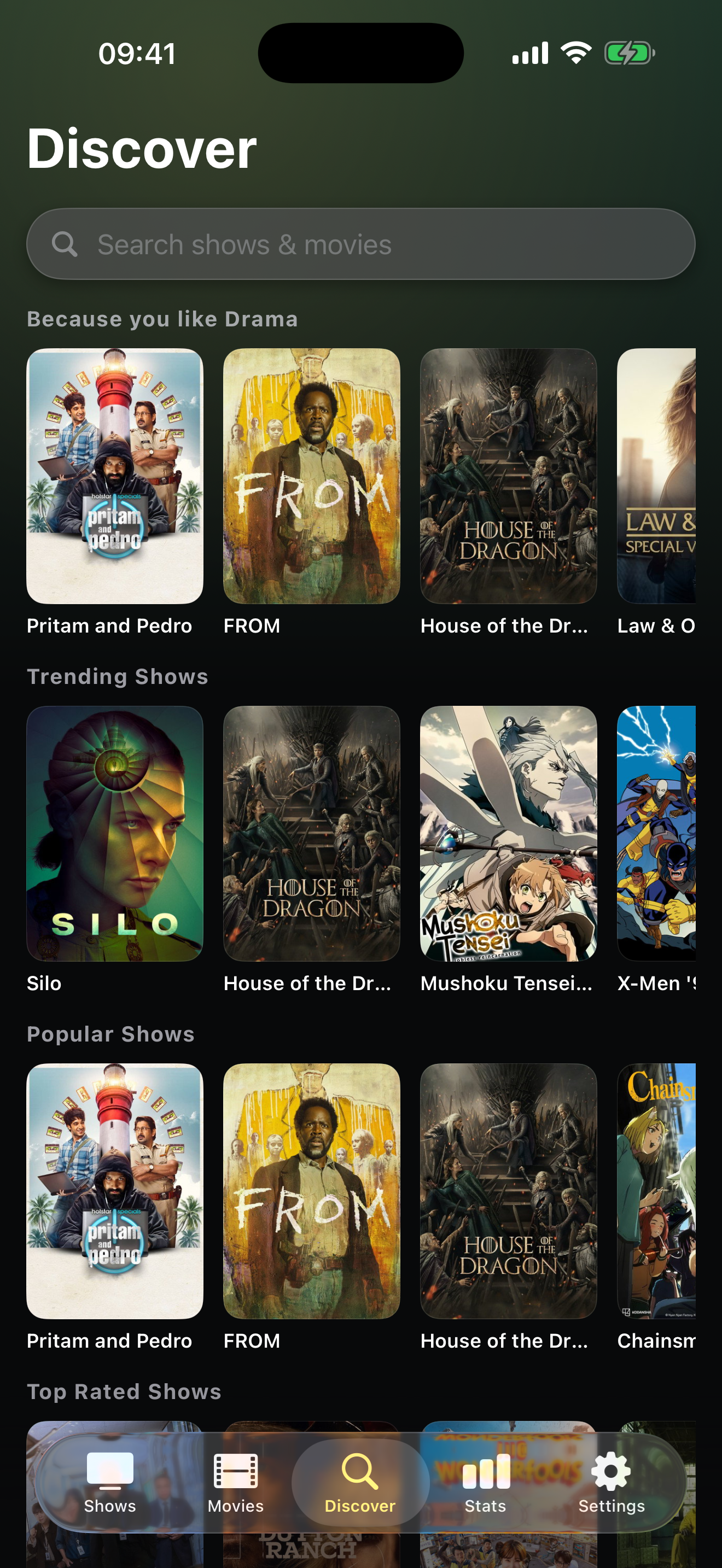 ShowTracker: TV & Movies