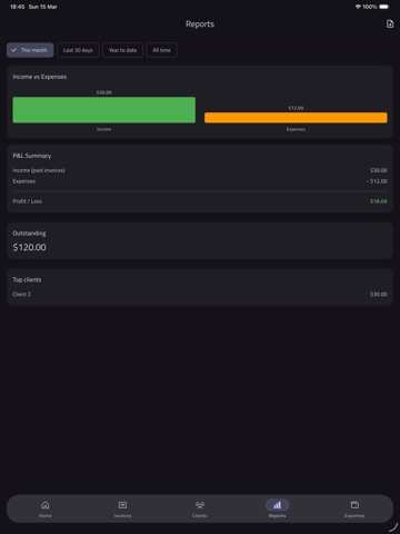 Invoice Suite: Invoices & More iPad screenshot