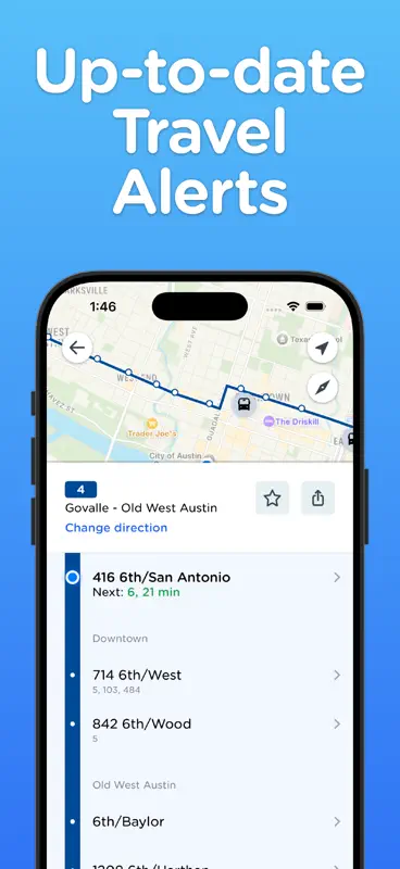 Austin Transit: Bus & Rail screenshot 6 of 8