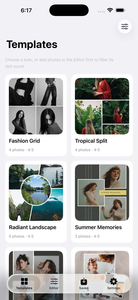 Collage Buddy : Collage Maker 照片拼贴应用截图