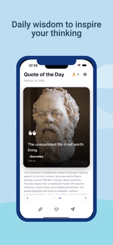 Dixit: Stoic Quotes & Wisdom Screenshot 1 of 4