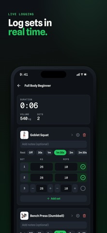 FYL: Workout Tracker & Gym Log screenshot