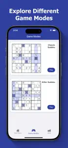 Sudoku - Numbers Logic Puzzles screenshot #4 for iPhone