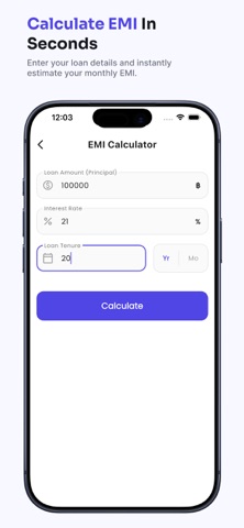 Emi Flexi Loan Calculator Screenshot 4 of 8