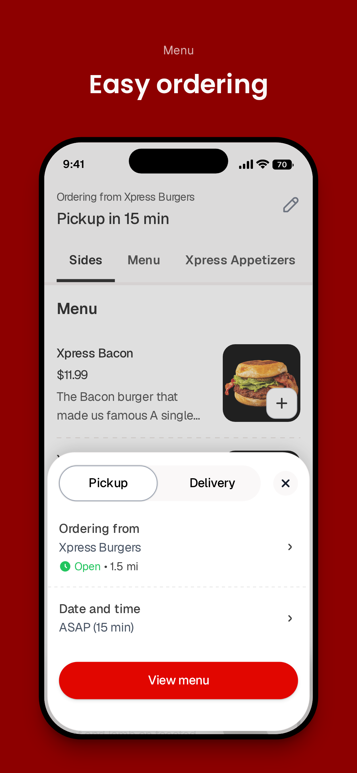Xpress Burgers screenshot 3