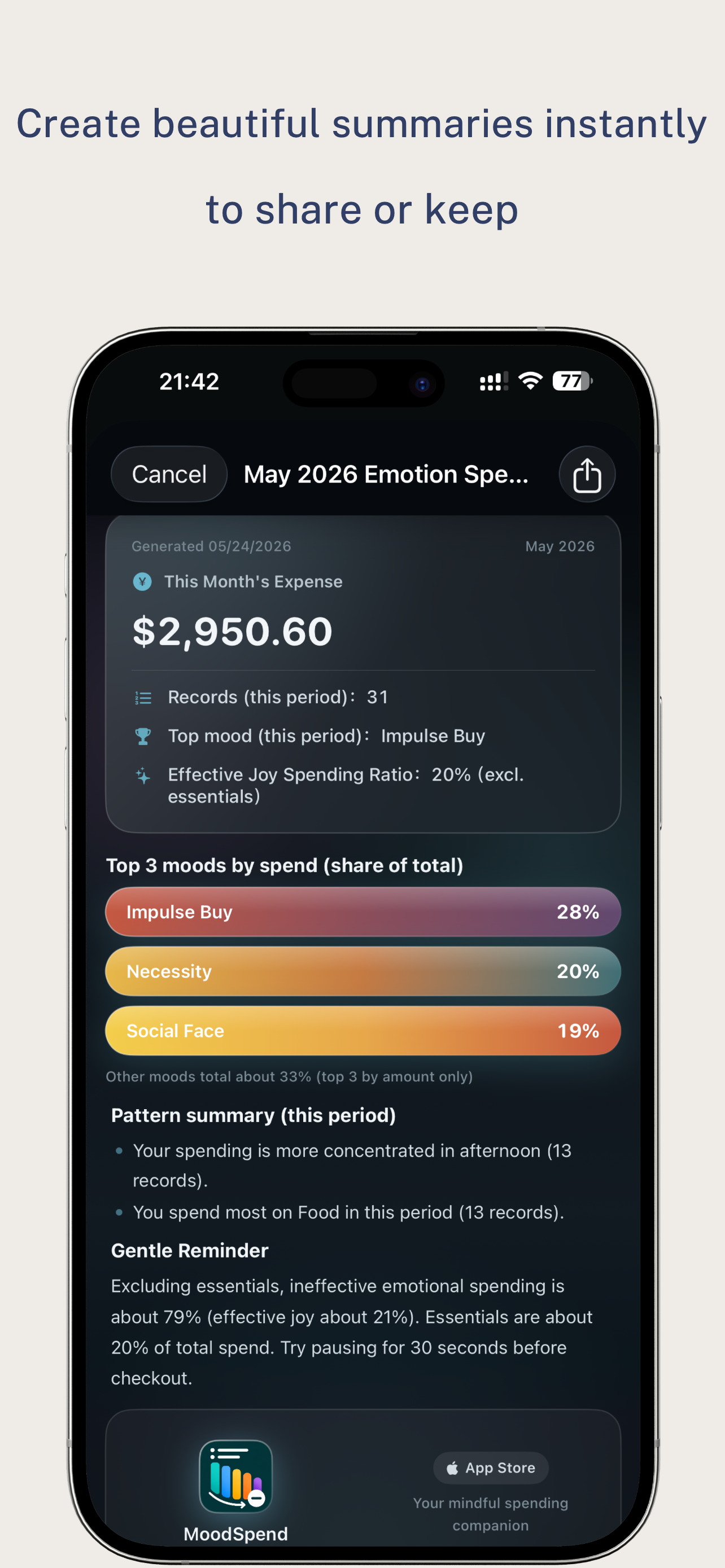 WhySpend - Spending Insights