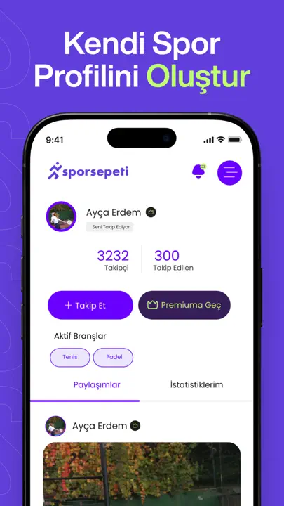 Sporsepeti - Tenis & Padel iPhone Ekran Görüntüsü 4