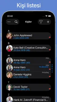 BirthdaysPro HD iphone resimleri 3