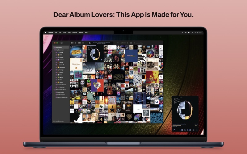 Longplay: Album Player Screenshot