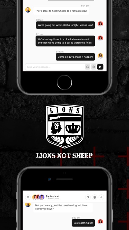 Lions Not Sheep Den