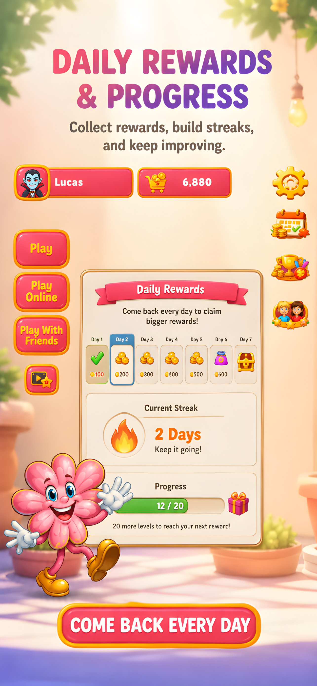 Tile Tidy: Lucky Numbers Game screenshot 3
