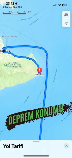 Deprem Bilgi 360 screenshot 4