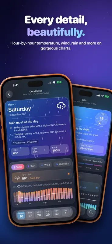 Weather 360 - Tiempo y lluvia screenshot 9 of 10