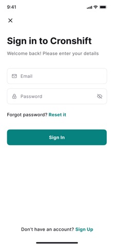 Cronshift screenshot