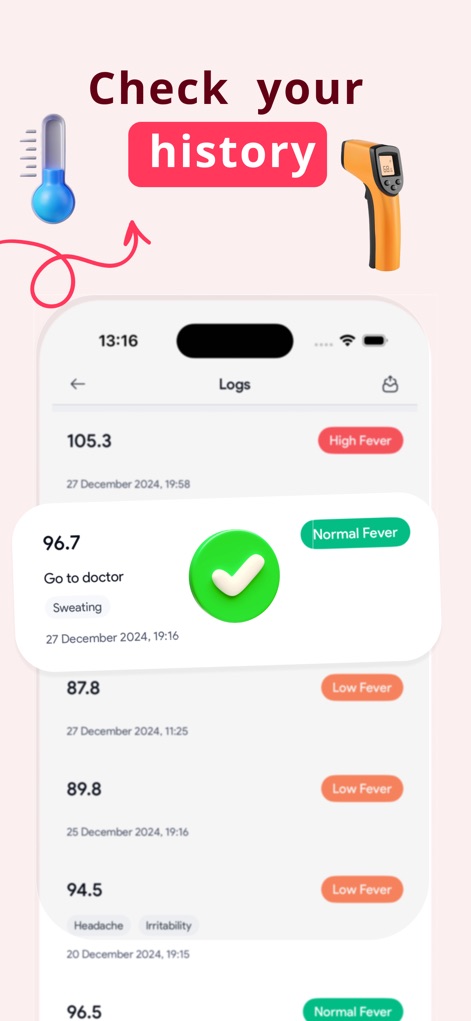 Thermometer: Body Temperature+ - Medical App | MWM