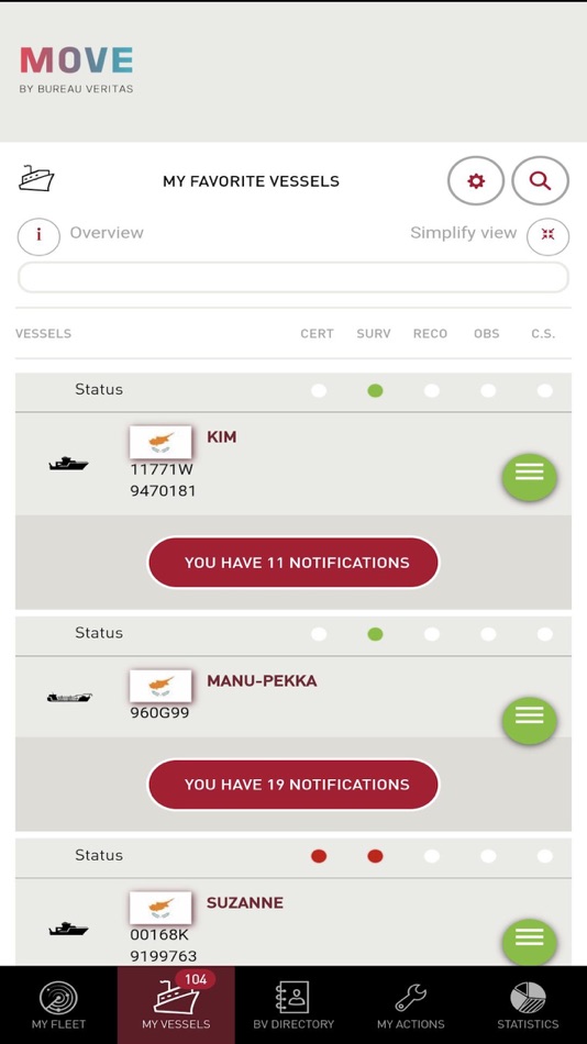 #4. MOVE - Fleet In Service (iOS) 由: Bureau Veritas