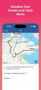 Boston T and Bus• MBTA Transit screenshot