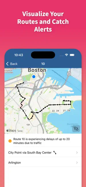 Boston T and Bus• MBTA Transit screenshot 4