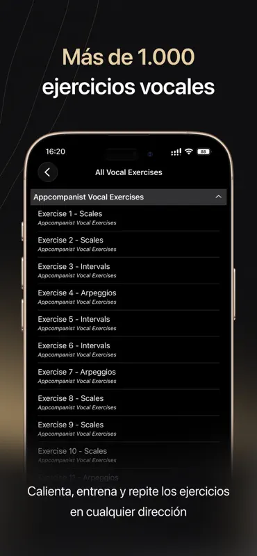 Appcompanist: Canto y Piano screenshot 7 of 10