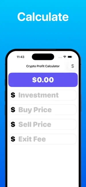 Crypto Profit Loss Calculator screenshot 1