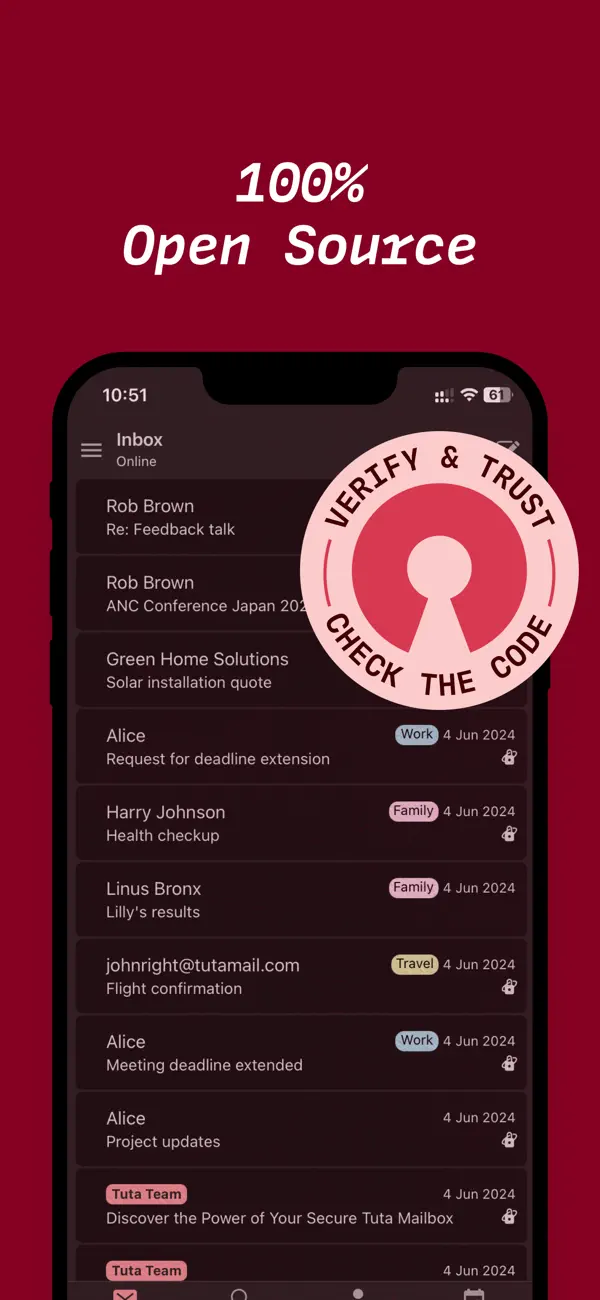 Tuta Mail Screenshot 6