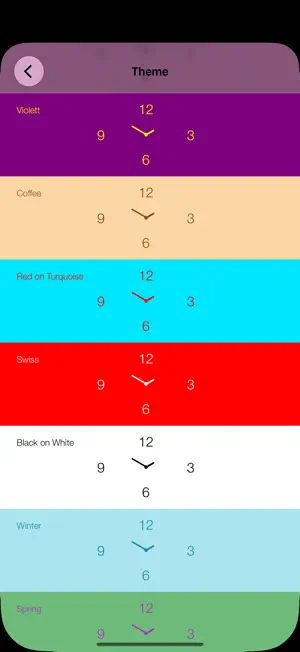 NiceClock Analog screenshot 3