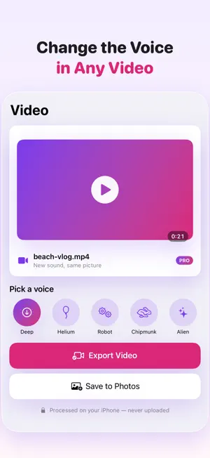 AI Voice Changer: Offline screenshot 3