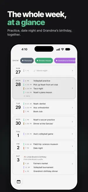 Houseful: Shared Calendar screenshot 7