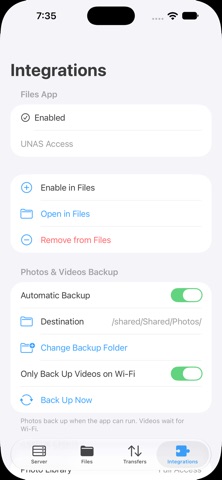 App screenshot