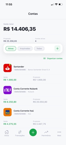 Neo Finanças iPhone screenshot