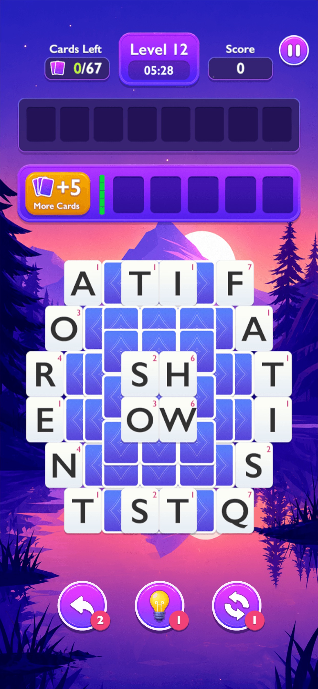 Screenshot 2 of Word Solitaire: Word Search