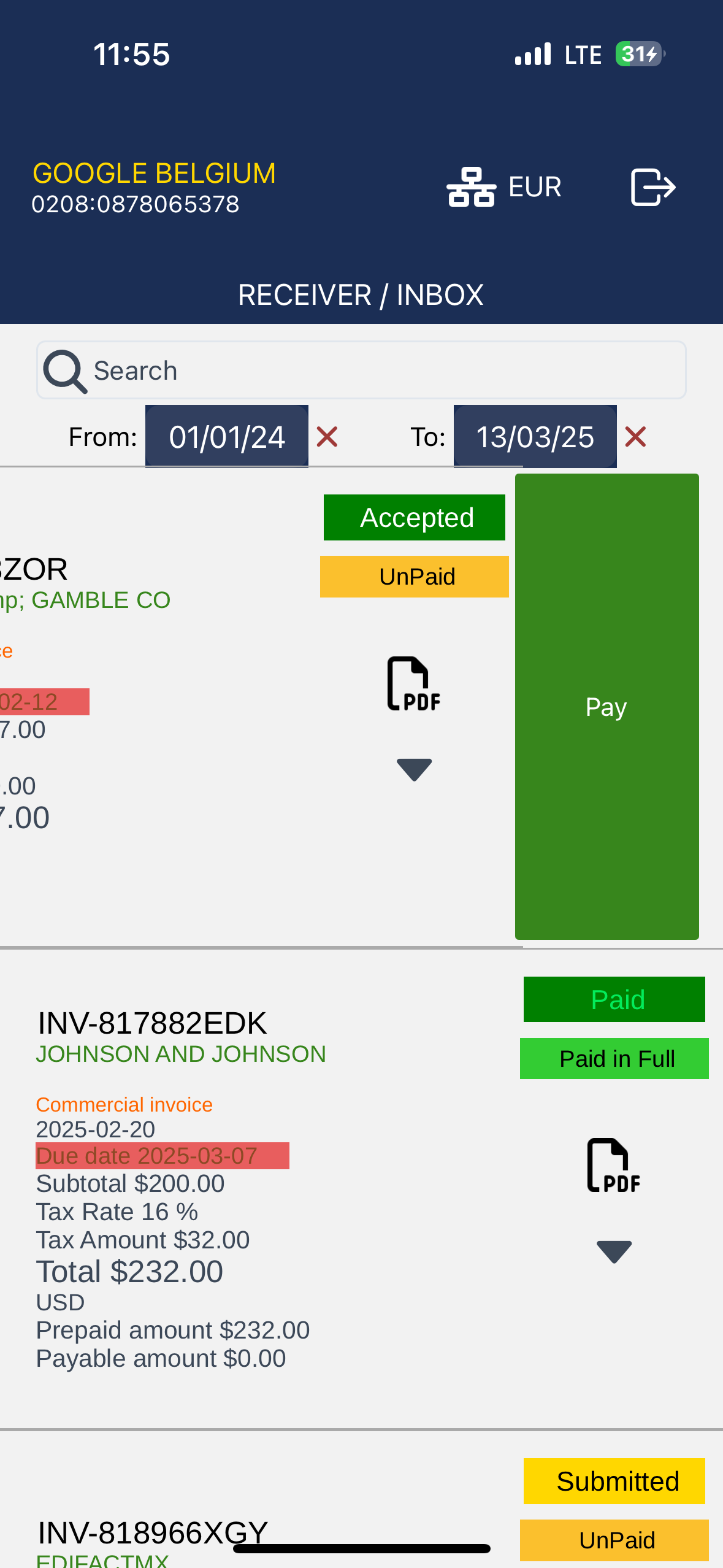 Peppolsoft screenshot 6