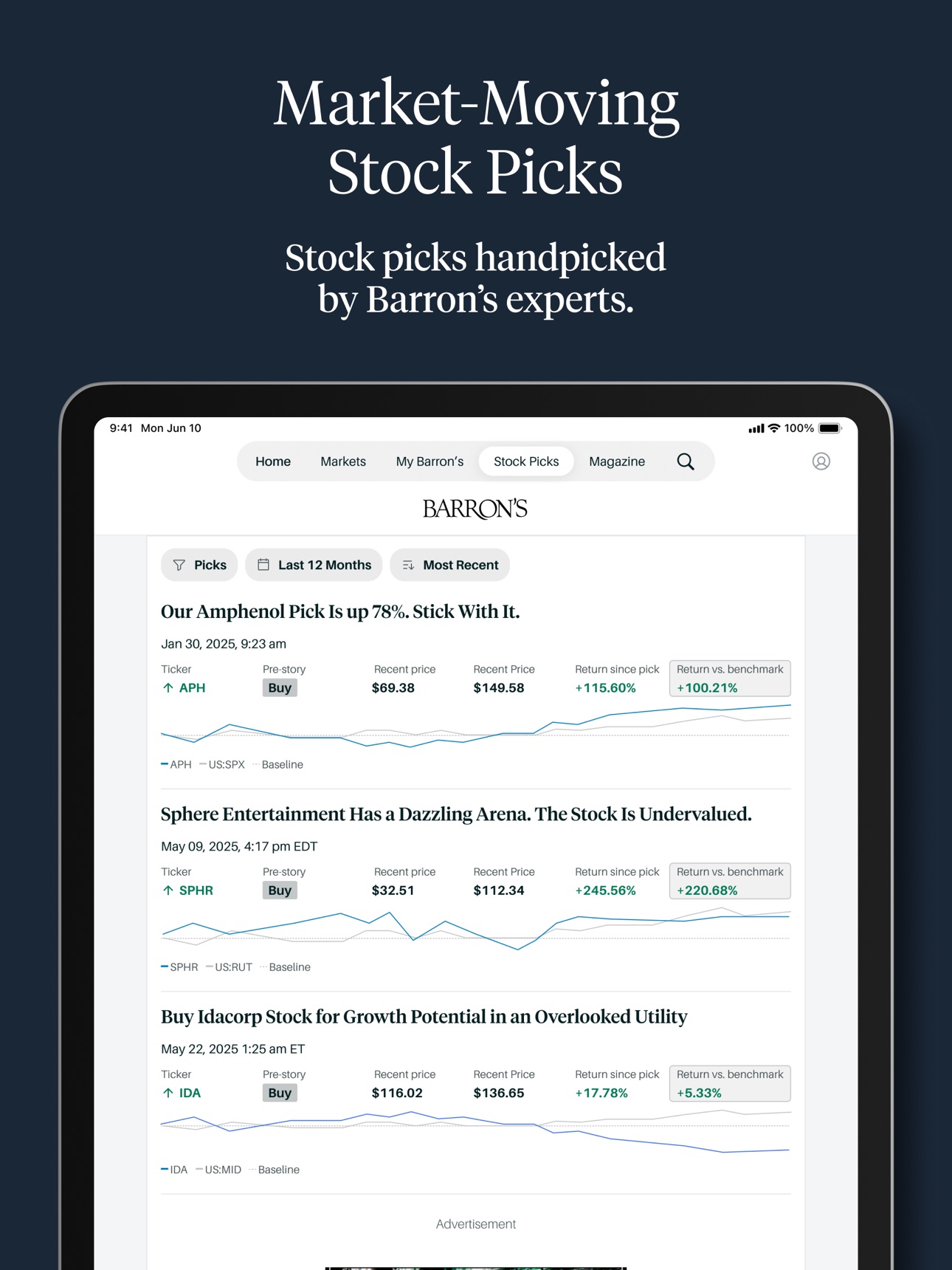 Screenshot 8 of Barron’s - Investing Insights
